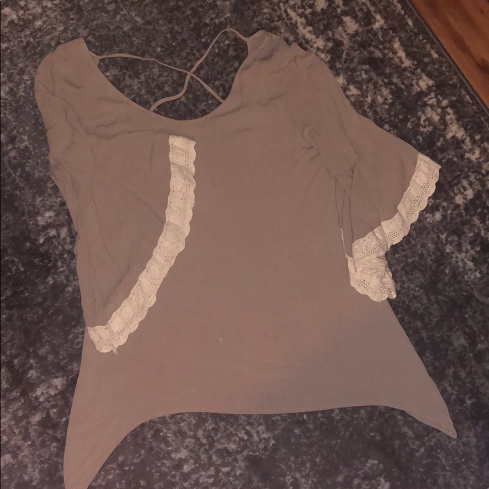 Brown blouse